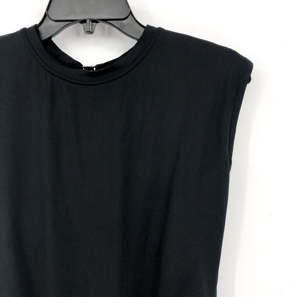 SEAFOLLY COLLECTIVE Women's One Piece Swimsuit US 14 Black Cap Sleeve NWT - Picture 6 of 16